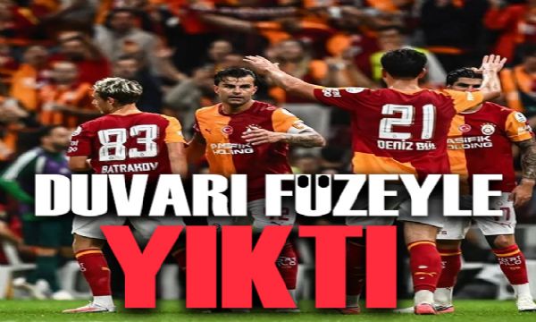 Duvarı füzeyle yıktı | Spor manşetleri