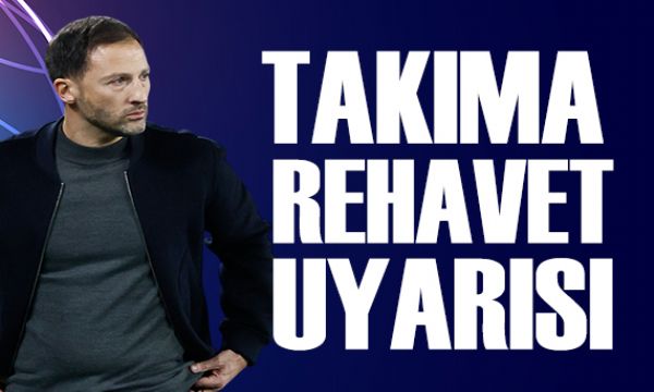 Tedesco'dan rehavet uyarısı | Spor manşetleri