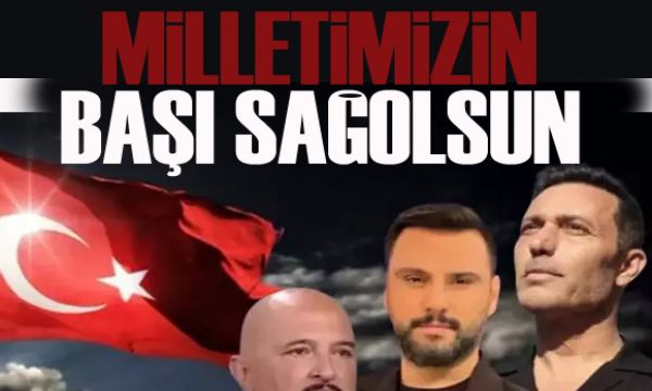 Ünlü isimlerden şehit olan polislerimiz için taziye mesajları!