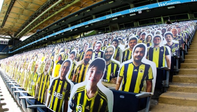 Kadıköy'de 10 bin karton taraftar hazır