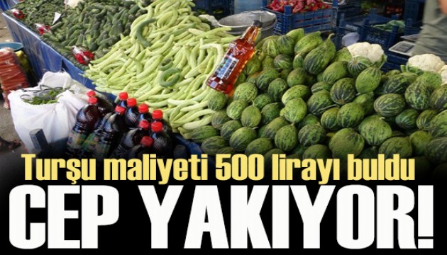 Evde turşu kurmanın maliyeti katlandı! Masraflar cep yakıyor