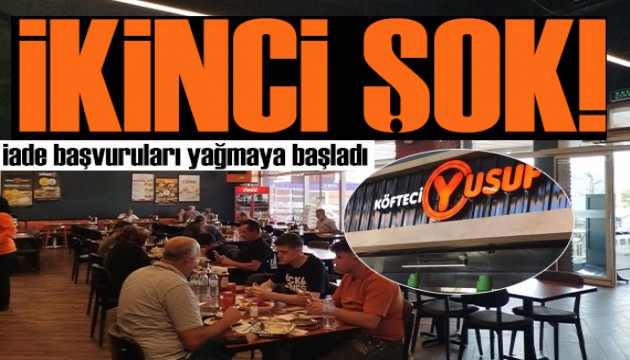 Rüzgarı tersine çeviren Köfteci Yusuf'a ikinci şok!