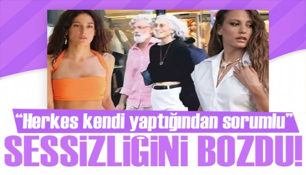 Babası Serenay Sarıkaya'nın annesiyle yasak aşk yaşayan Cansu Tosun sessizliğini bozdu!