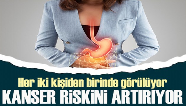 Her iki kişiden birinde görülüyor: Helicobacter pylori bakteri kanser riskini arttırabilir