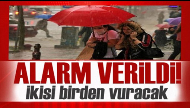 Meteoroloji'den o illere uyarı: Gök gürültülü sağanak geliyor