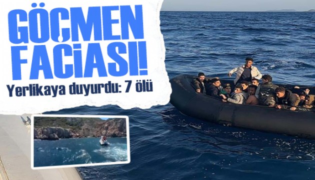 Çeşme'de göçmen faciası! Bakan Yerlikaya duyurdu: 7 ölü!