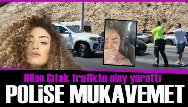 İbrahim Tatlıses'in kızı Dilan Çıtak, polisin üzerine araba sürdü