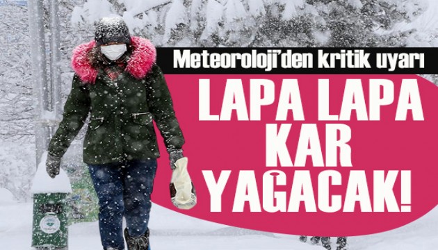 Meteoroloji'den uyardı: Kar ve sağanak yağış etkisini artırıyor
