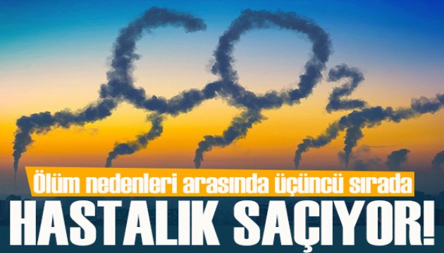 Hava kirliliği hastalık saçıyor: Ölüm nedenleri arasında üçüncü sırada!