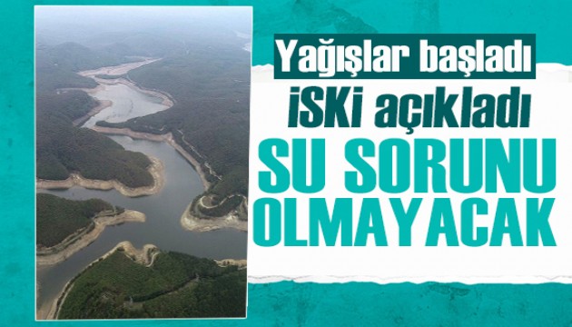 İSKİ açıkladı: İstanbul'da su sorunu olmayacak