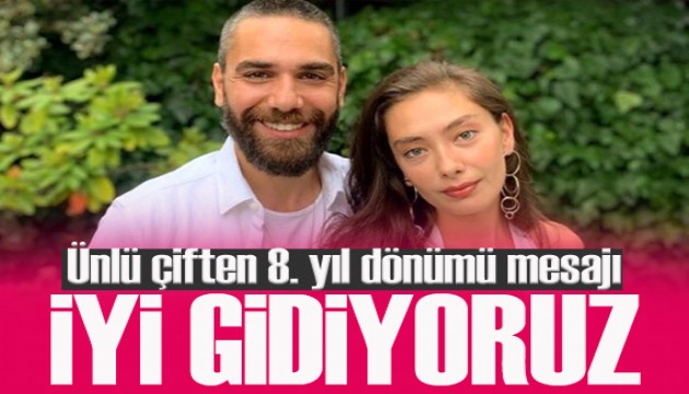 Neslihan Atagül'den eşi Kadir Doğulu'ya: İyi gidiyoruz!