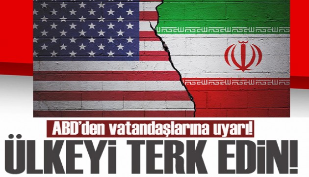 ABD kritik zirve öncesi İran'daki vatandaşları için çağrısını yineledi