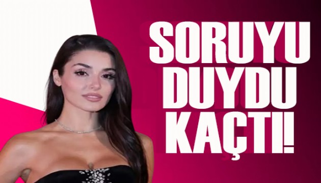 Hande Erçel aşk sorularına böyle karşılık verdi!