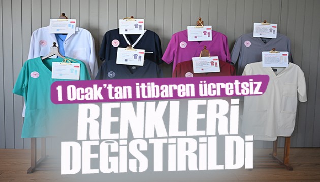 Bakanlıktan kıyafet düzenlemesi: Ebeler mürdüm, hemşireler lacivert giyecek