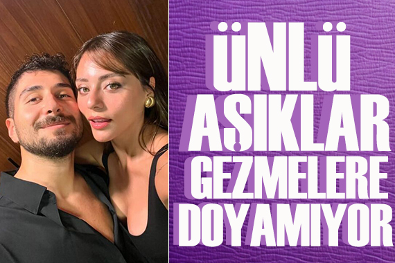 Sıla Türkoğlu ve sevgilisi gezmelere doyamıyor!