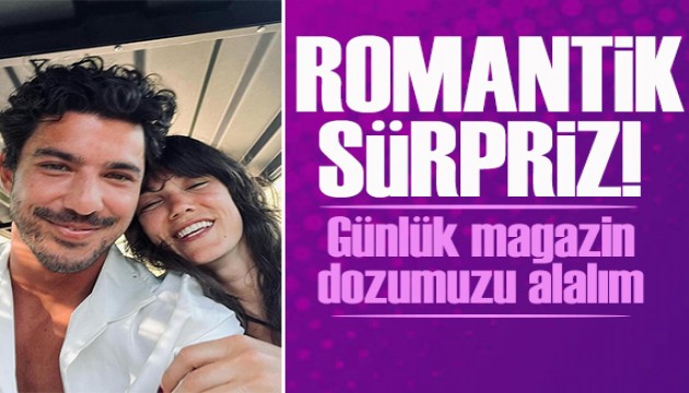 Pınar Deniz'den Kaan Yıldırım'a romantik doğum günü sürprizi