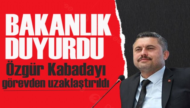 Şile Belediye Başkanı Özgür Kabadayı görevinden uzaklaştırıldı