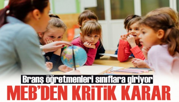 MEB'den okul öncesi eğitimde kritik karar! Branş öğretmenleri sınıflara giriyor