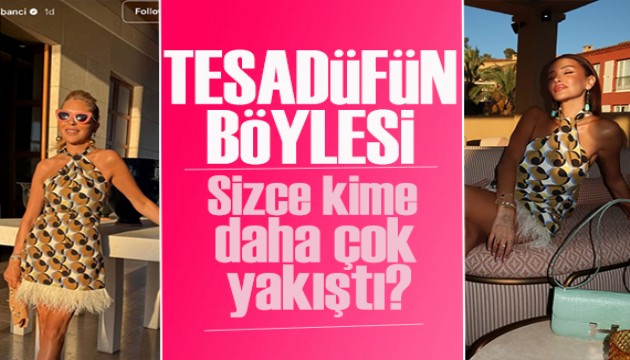 Tesadüfün böylesi... Özge Ulusoy ve Arzu Sabancı pişti oldu