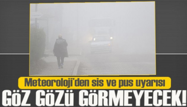Meteoroloji yeni hava durumunu yayımladı! Göz gözü görmeyecek