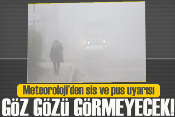 Meteoroloji yeni hava durumunu yayımladı! Göz gözü görmeyecek