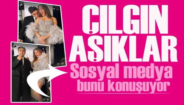 Mert Demir ve Serenay Sarıkaya'dan romantik paylaşım