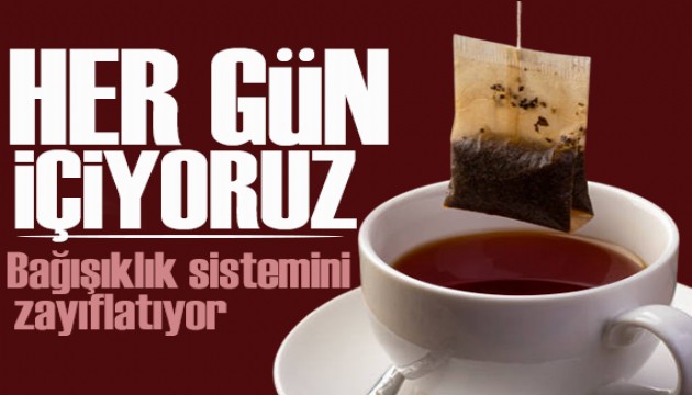 Çay poşetlerinde mikroplastik tehdidi: Bağışıklık sistemini zayıflatıyor