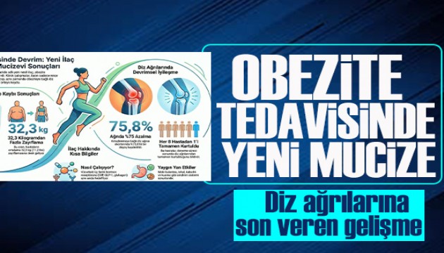 Obezite tedavisinde yeni 'mucize': Diz ağrılarına son veren gelişme