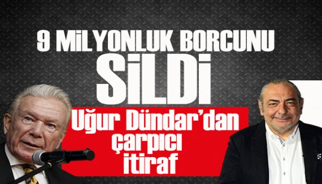 Uğur Dündar'dan çarpıcı itiraf! Reha Muhtar'ın 9 milyonluk borcunu tek kalemde sildi