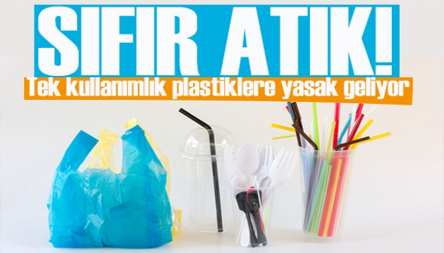 Tek kullanımlık plastikler tarih oluyor!