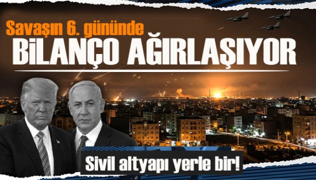 İran'da savaşın bilançosu ağırlaşıyor!