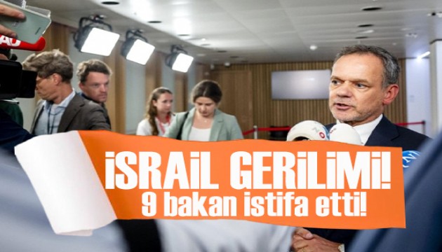 Hollanda’da İsrail gerilimi: Dışişleri dahil 9 bakan istifa etti