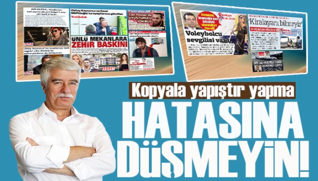 Faruk Bildirici yazdı: Kopyala yapıştır yapma hatasına düşmeyin