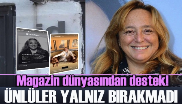 Ünlü oyunculardan Ayşe Barım'a destek!