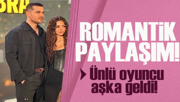 Aslıhan Malbora'dan ilk kez Çağatay Ulusoy'lu paylaşım