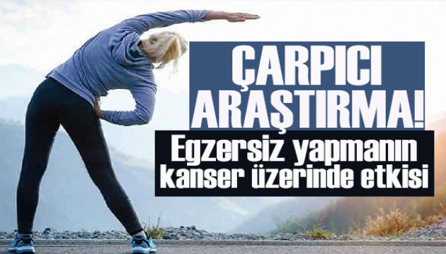Çarpıcı araştırma: Gençlikte egzersiz yapmanın kanser üzerinde etkisi