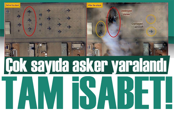 İran'dan ABD'nin sıkı korunan üssüne tam isabet: Çok sayıda asker yaralandı