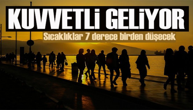 Marmara, Ege ve Karadeniz'e kuvvetli sağanak geliyor