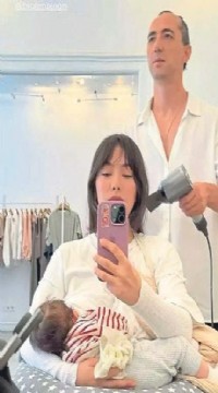 Neslihan Atagül minik oğlu Aziz'i paylaştı