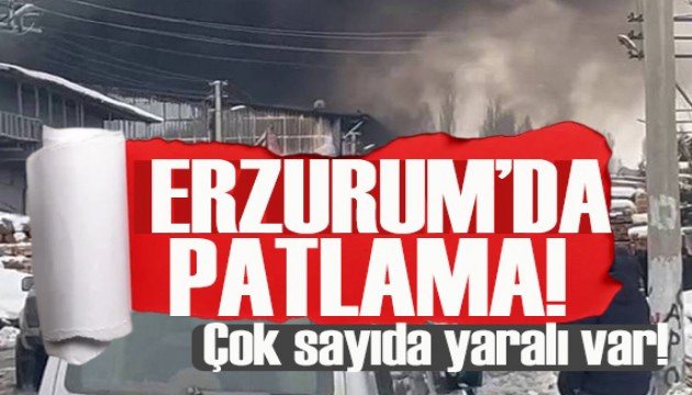 Erzurum'da Sanayi Sitesi'nde patlama: 2 ölü, 6 yaralı