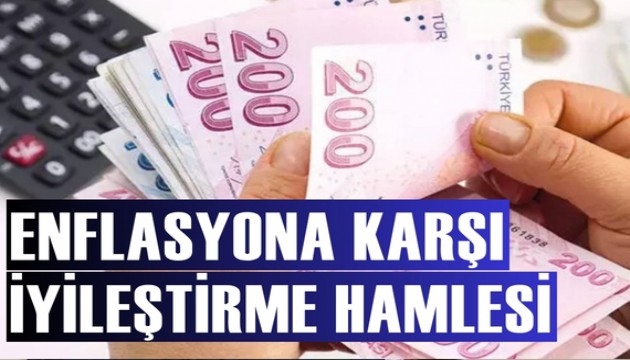 Enflasyona karşı, refah payı ve iyileştirme