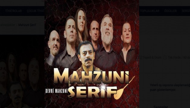 Âşık Mahzuni Şerif oyunu yasaklandı