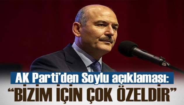 AK Parti Genel Başkan Yardımcısı Yılmaz'dan Süleyman Soylu açıklaması