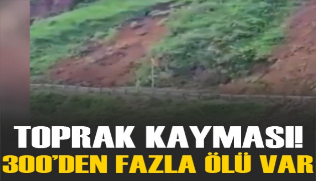 Papua Yeni Gine'deki toprak kaymasında 300'ü aşkın kişinin öldüğü tahmin ediliyor