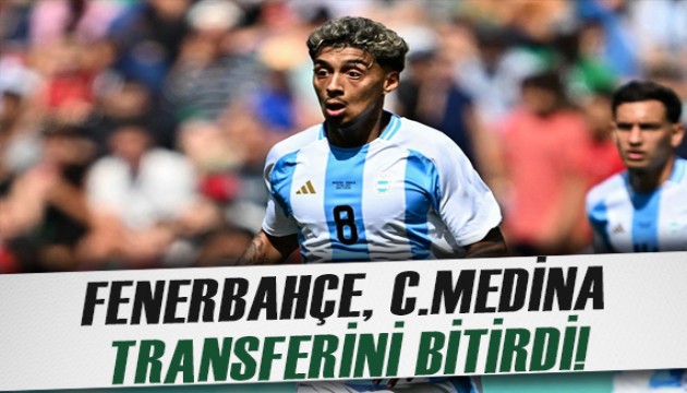 Cristian Medina'da mutlu son! Fenerbahçe transferi bitirdi