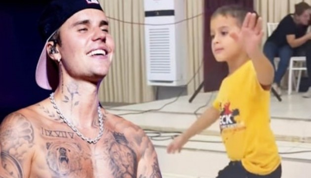 Justin Bieber düğünde oynayan Osmaniyeli Ahmet'i paylaştı!