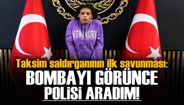 Taksim saldırganı ilk savunmasını yaptı!