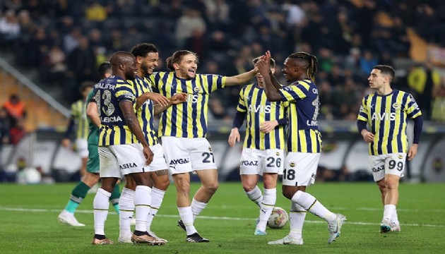 Fenerbahçe tur için sahada: İşte muhtemel 11'ler