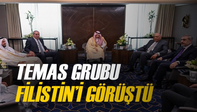 Temas Grubu Riyad'da Filistin'i görüştü