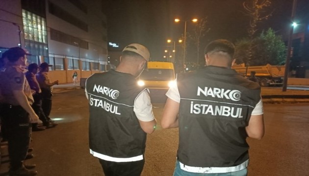 İstanbul'da uyuşturucu denetimi